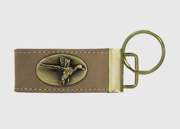 Men’s Leather Loop Key Fob