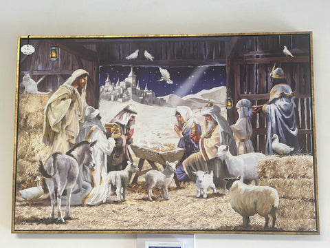 Holy Night Nativity Scene