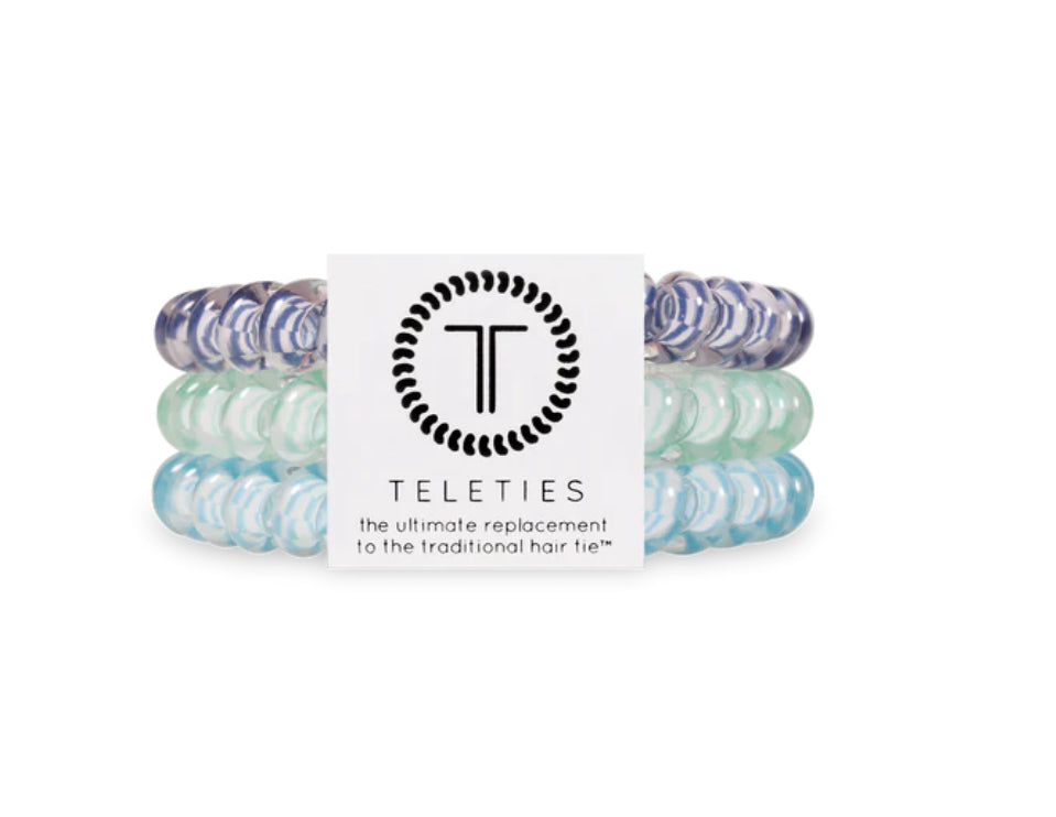 Teleties Totally Turquoise Hair Ties