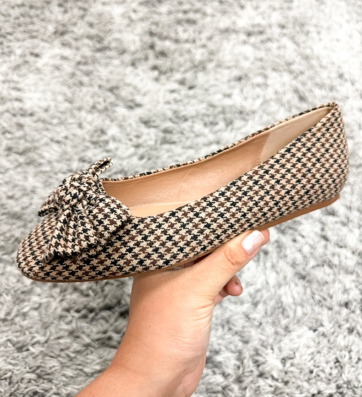 Corky’s Houndstooth Sugar Rush Flat