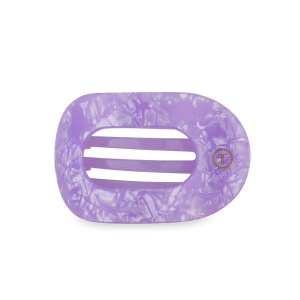 Teleties Lavender Mist Flat Round Clip