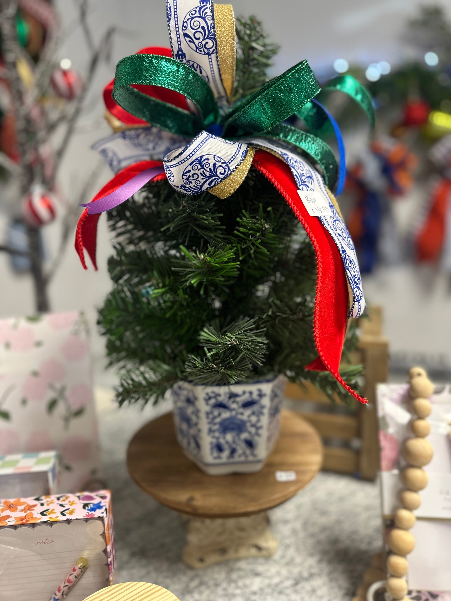 Blue Manor Tabletop Tree