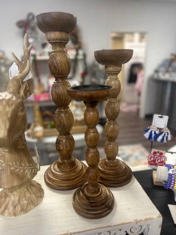 Rustic Manor Candle Holders (set)