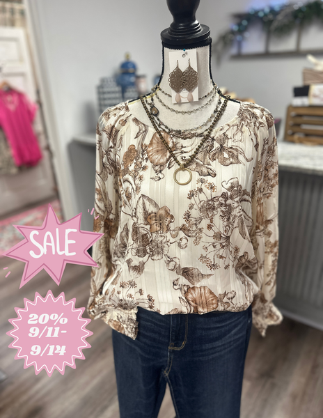 Autumn Bloom Blouse