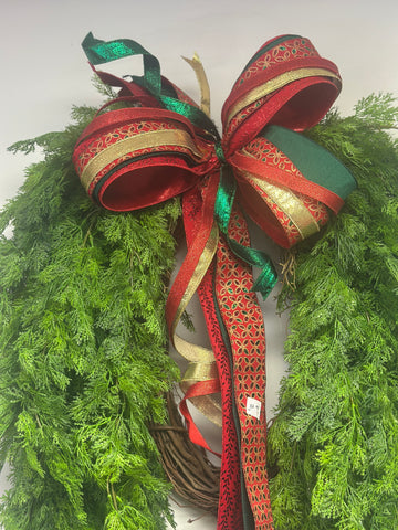 Holiday Traditions Large Wreath Bow