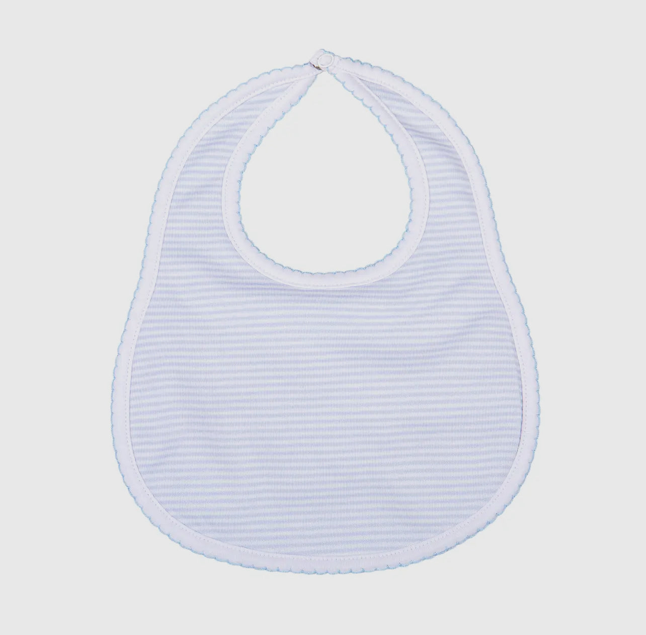 Blue Mini Stripes Bib
