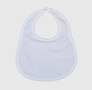 Blue Mini Stripes Bib
