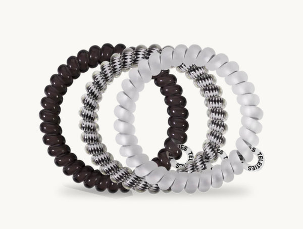 Teleties - Silver Flames Hair Ties