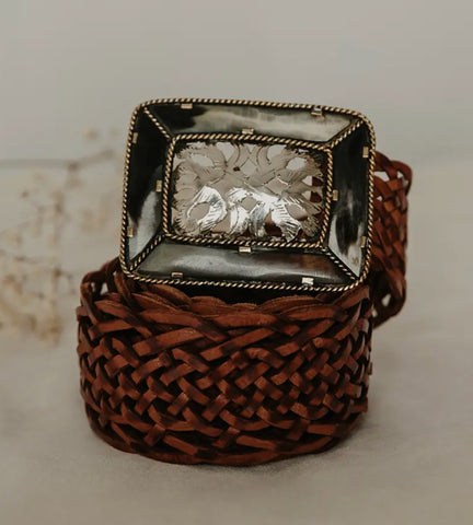 The Brown Genuine Leather Sevilla Belt