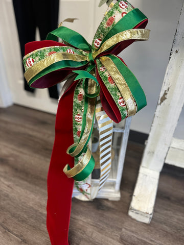 Large Evergreen Elegance Bow