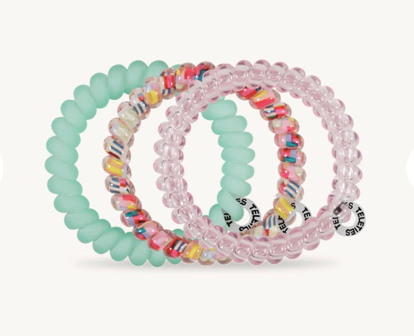 Teleties Spring Splash Hair Ties