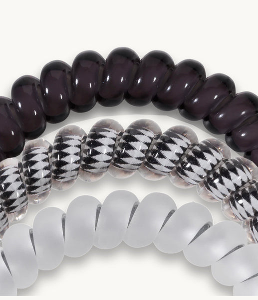 Teleties - Silver Flames Hair Ties