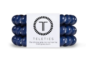 Teleties - Nantucket Navy Large Hair Ties