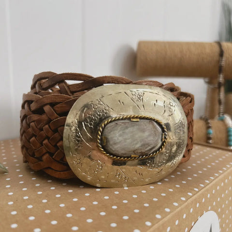 Mercurio WIDE Leather Belt