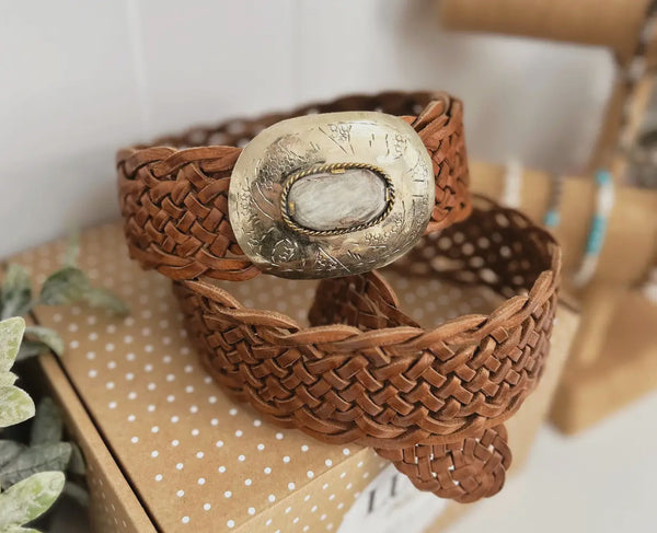 Mercurio WIDE Leather Belt
