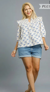 Bows and Breeze Sassy Size Top (xl-3xl)