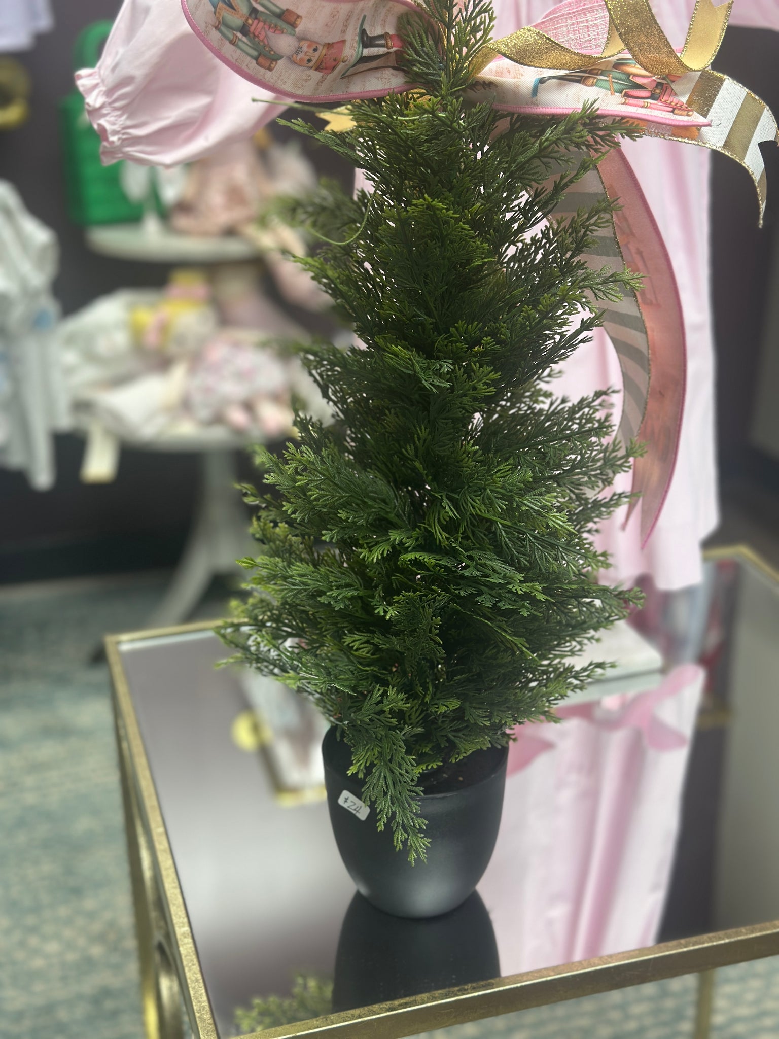 Holiday Earth Pine Tabletop Christmas Tree