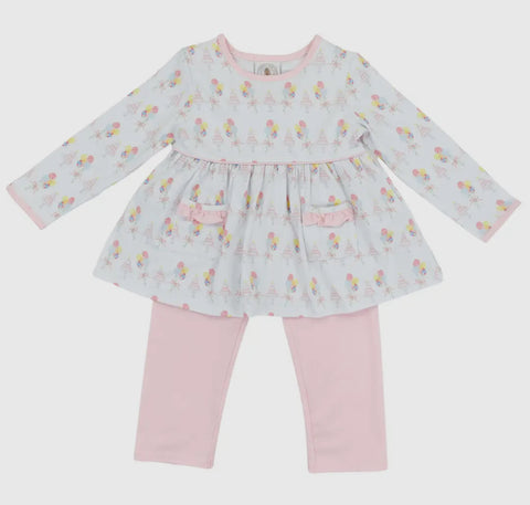 Girls Birthday Legging Set