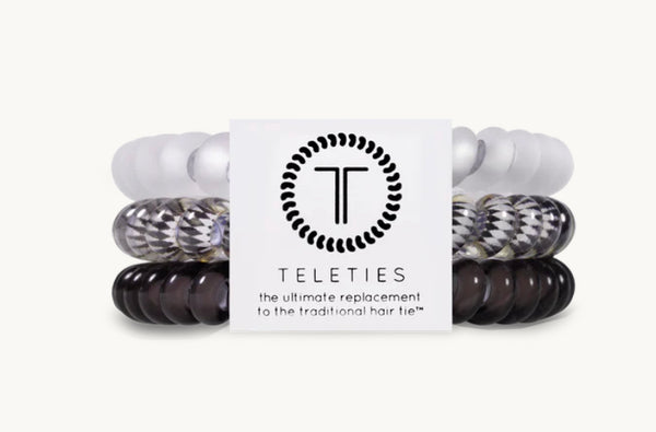 Teleties - Silver Flames Hair Ties