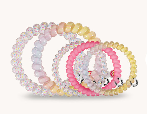 Teleties - Don’t Worry Be Happy Hair Ties
