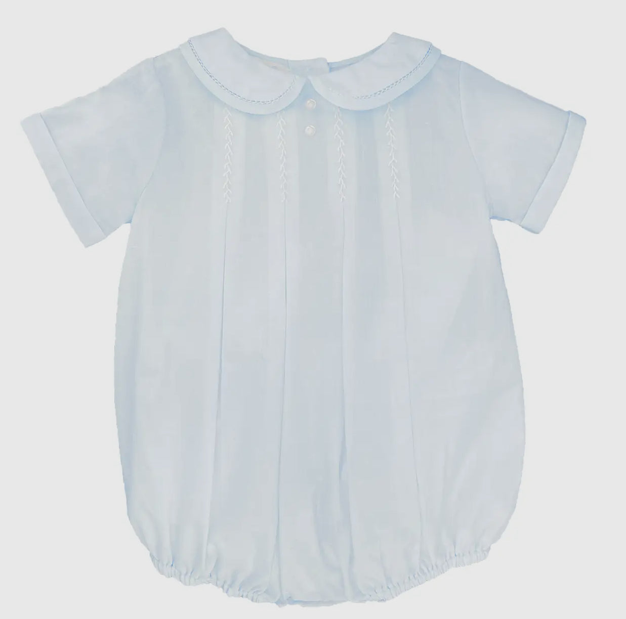 Blue Feather Stitched Bubble