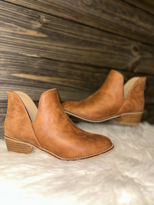 Corky's Caramel Vanish Slip On Booties
