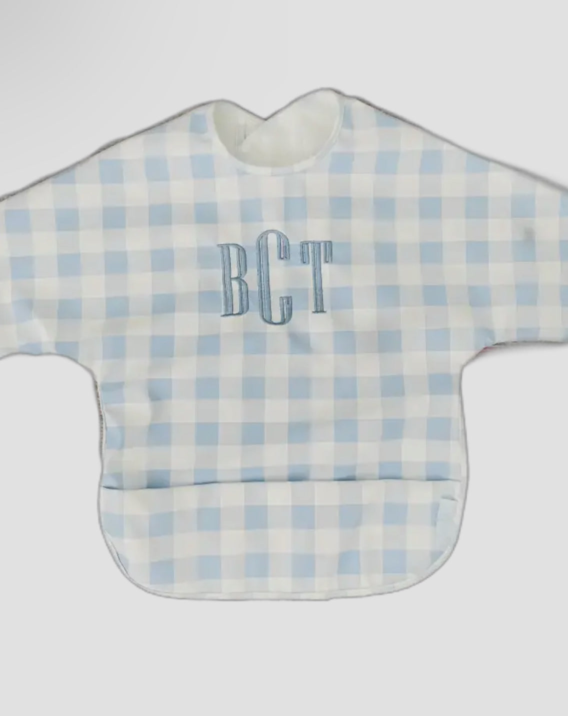 Boy's Blue and White Gingham Catchall