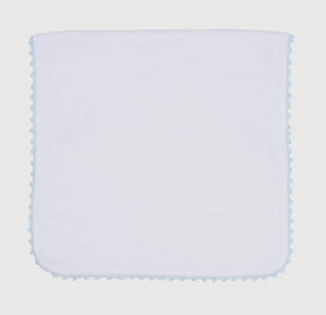 Boy's Baby Joy Blue Burp Cloth