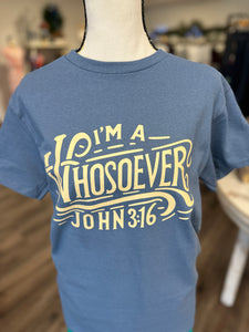 Blue "I'm a Whosever" Tee Shirt