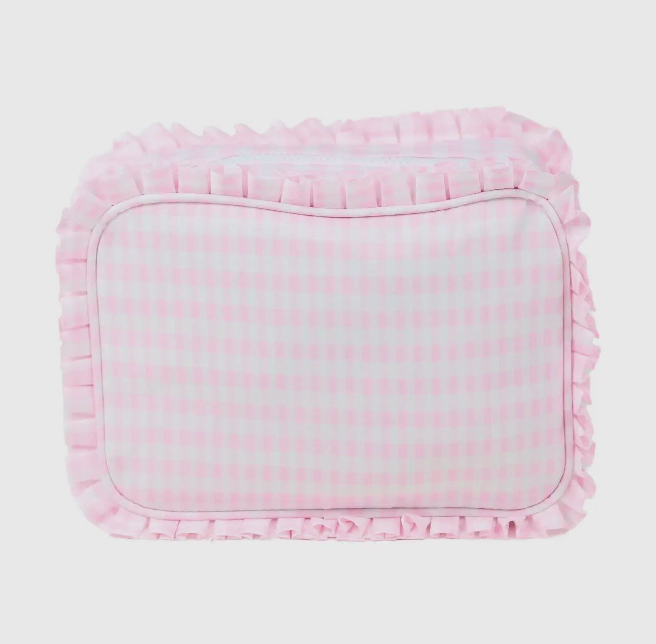 Pink Gingham Everyday Pouch