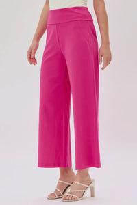 Sassy Size (Plus Size) Dear Scarlet Magic Wide Cropped Pants (2 Colors)