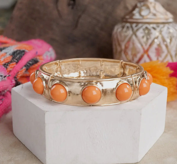 Eternity Bangle Gold Bracelet (2 colors)