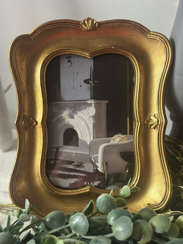 Heirloom Glow 4x6 Gold Frame
