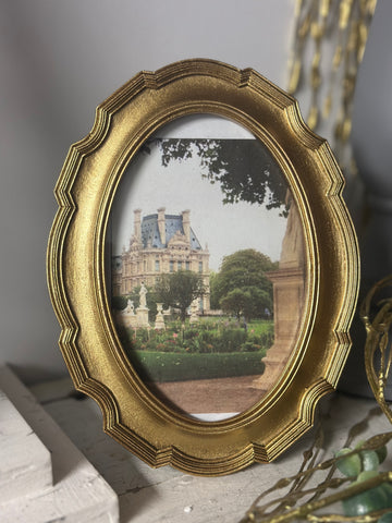 Scallop Elegance 4x6 Gold Frame