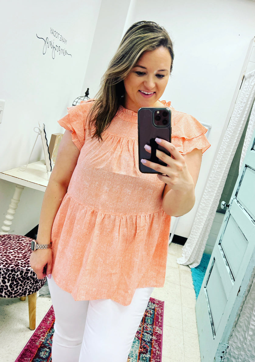 REG Shake it Up Peplum Top