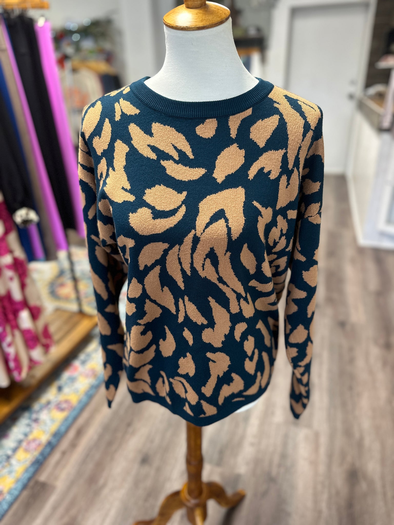 Tawny Harvest Sweater