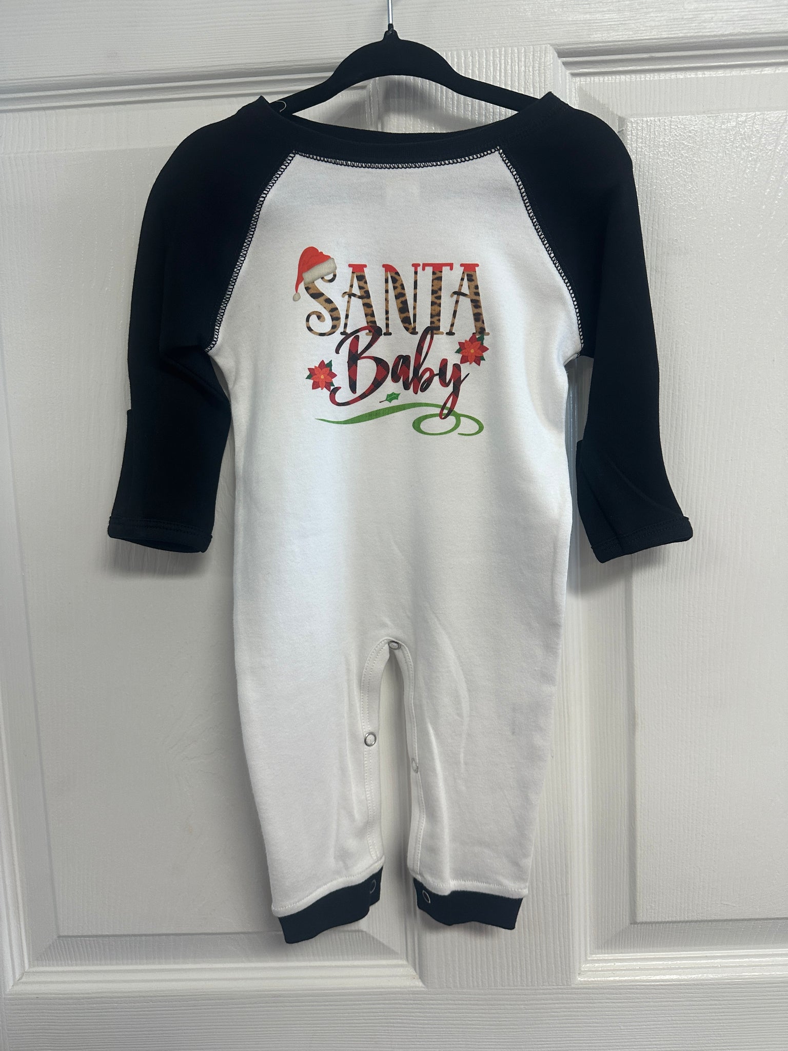Wild Drake Santa Baby Romper