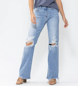 Judy Blue High Waisted 90's Straight Jeans