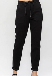 Judy Blue Jet Black Jogger Jeans