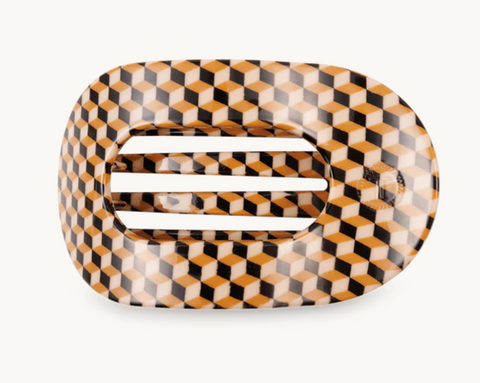 Teleties Gone Clamping Flat Round Hair Clip