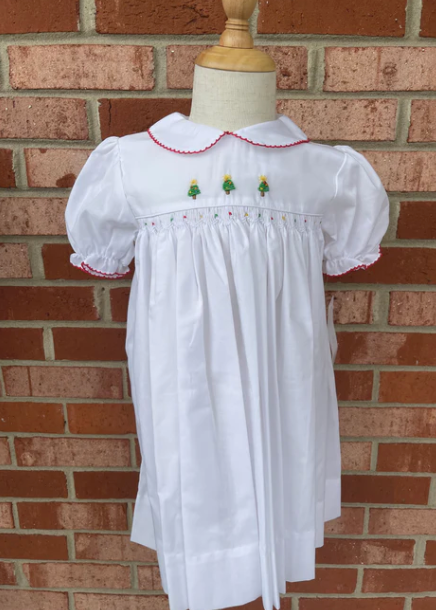 Christmas Embroidered Dress