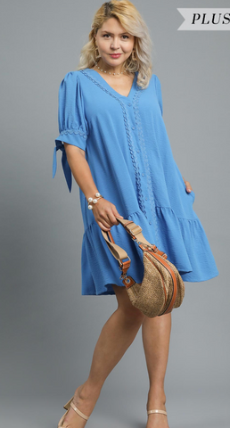 On Cloud Nine Dress (XL-2XL)