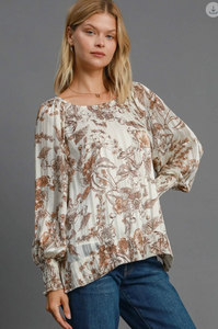 Autumn Bloom Blouse