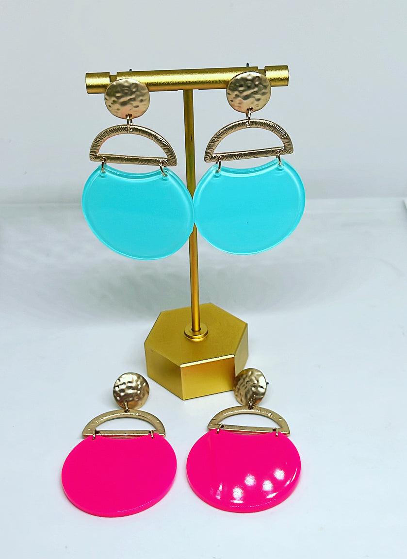 Katherine Acrylic Earrings- 2 colors