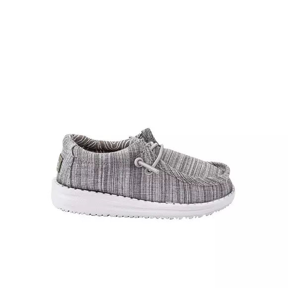 Hey Dude Wally TODDLER Linen Stone