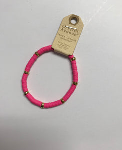 Pink Stretch Bracelet