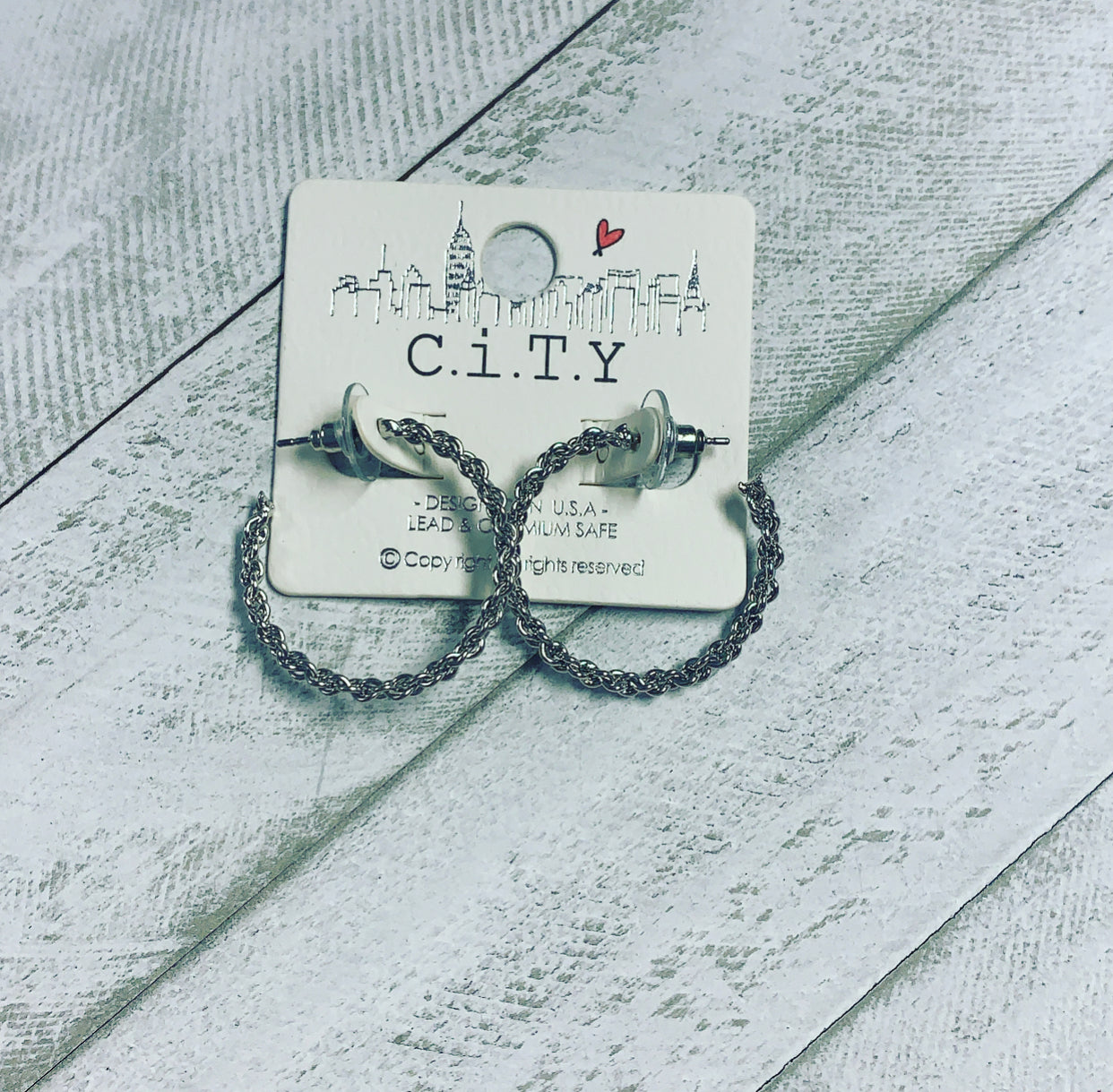 Mini 1.25" Chain Hoops