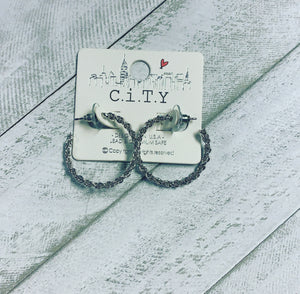 Mini 1.25" Chain Hoops