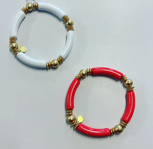 Acrylic Stretch Bracelet-2 Colors