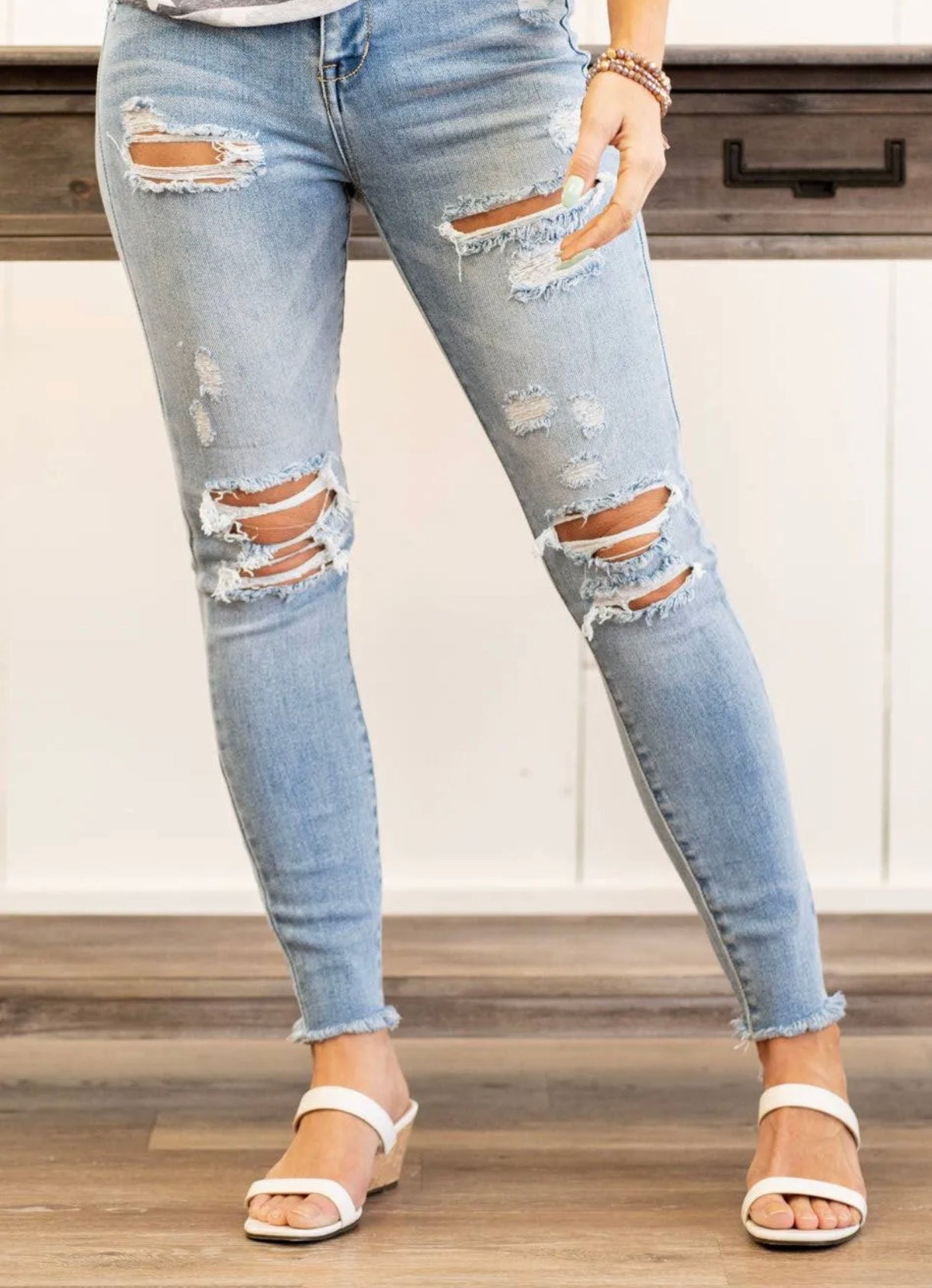 REG Cello Brooklyn High Rise Skinny Jeans